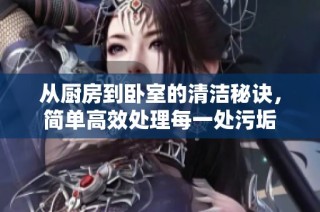 从厨房到卧室的清洁秘诀，简单高效处理每一处污垢