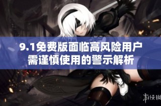 9.1免费版面临高风险用户需谨慎使用的警示解析