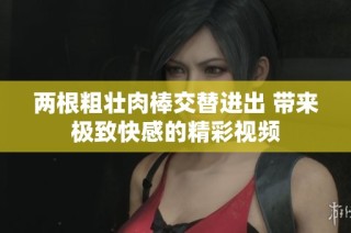两根粗壮肉棒交替进出 带来极致快感的精彩视频
