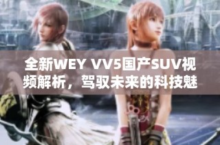 全新WEY VV5国产SUV视频解析，驾驭未来的科技魅力