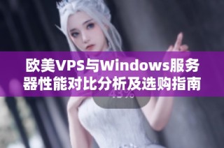 欧美VPS与Windows服务器性能对比分析及选购指南