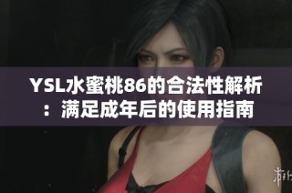 YSL水蜜桃86的合法性解析：满足成年后的使用指南