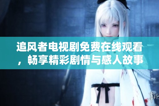 追风者电视剧免费在线观看，畅享精彩剧情与感人故事