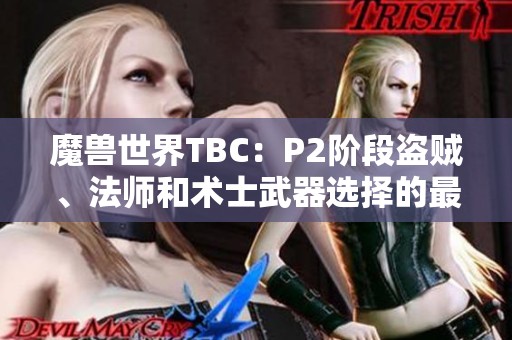 魔兽世界TBC：P2阶段盗贼、法师和术士武器选择的最佳策略解析