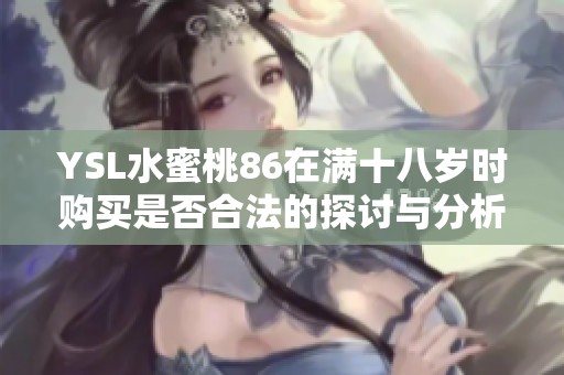 YSL水蜜桃86在满十八岁时购买是否合法的探讨与分析