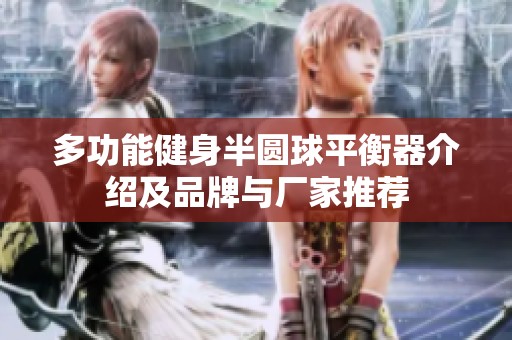 多功能健身半圆球平衡器介绍及品牌与厂家推荐