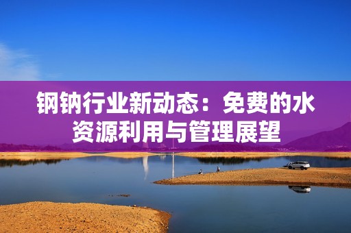 钢钠行业新动态：免费的水资源利用与管理展望