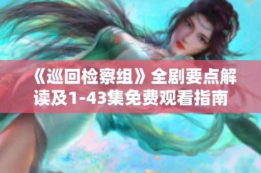 《巡回检察组》全剧要点解读及1-43集免费观看指南