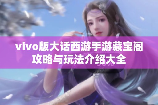 vivo版大话西游手游藏宝阁攻略与玩法介绍大全