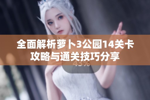 全面解析萝卜3公园14关卡攻略与通关技巧分享