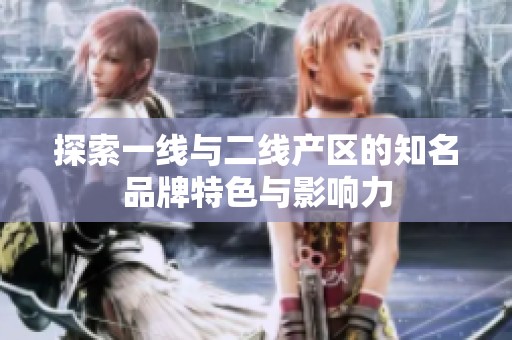 探索一线与二线产区的知名品牌特色与影响力