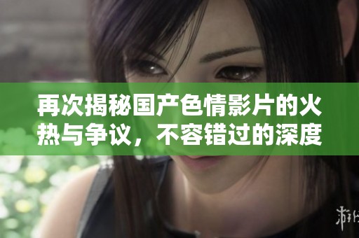 再次揭秘国产色情影片的火热与争议，不容错过的深度分析