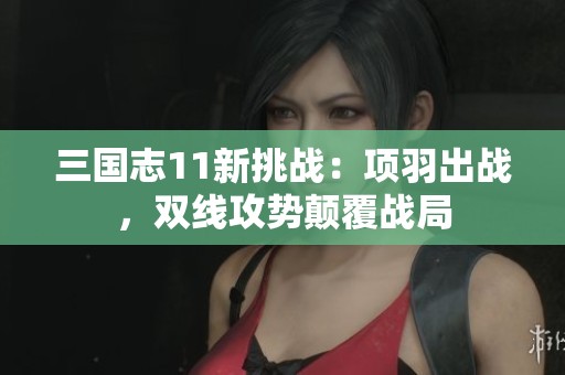 三国志11新挑战：项羽出战，双线攻势颠覆战局