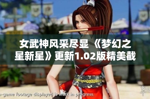 女武神风采尽显 《梦幻之星新星》更新1.02版精美截图观察