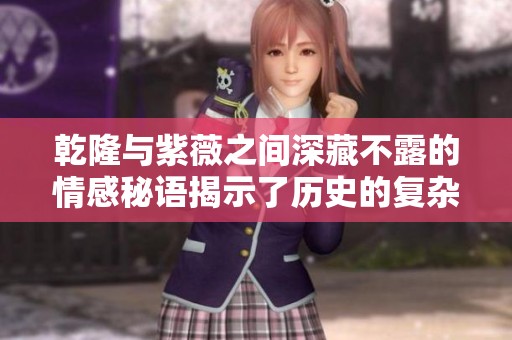乾隆与紫薇之间深藏不露的情感秘语揭示了历史的复杂性