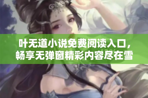 叶无道小说免费阅读入口，畅享无弹窗精彩内容尽在雪狐小说网