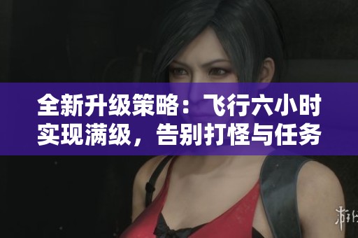 全新升级策略：飞行六小时实现满级，告别打怪与任务