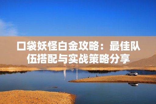口袋妖怪白金攻略：最佳队伍搭配与实战策略分享