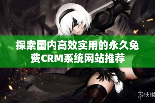 探索国内高效实用的永久免费CRM系统网站推荐