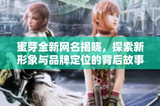 蜜芽全新网名揭晓，探索新形象与品牌定位的背后故事