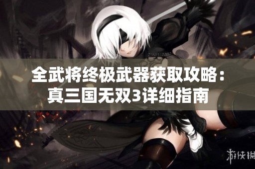 全武将终极武器获取攻略：真三国无双3详细指南