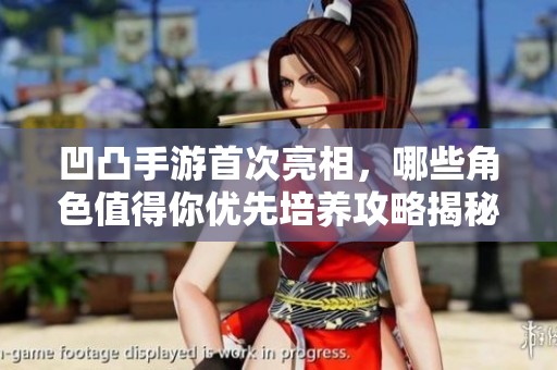 凹凸手游首次亮相，哪些角色值得你优先培养攻略揭秘
