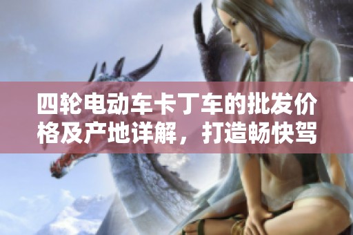 四轮电动车卡丁车的批发价格及产地详解，打造畅快驾驶体验