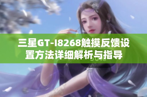 三星GT-I8268触摸反馈设置方法详细解析与指导