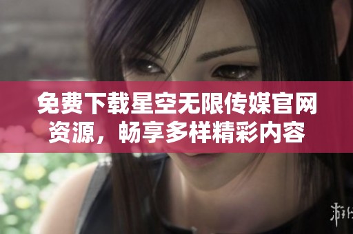 免费下载星空无限传媒官网资源，畅享多样精彩内容