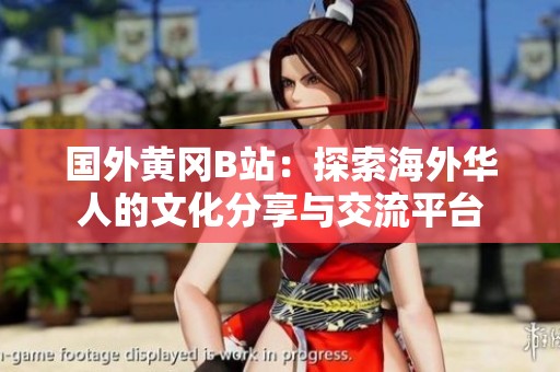 国外黄冈B站：探索海外华人的文化分享与交流平台