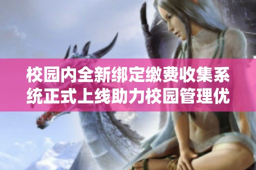 校园内全新绑定缴费收集系统正式上线助力校园管理优化