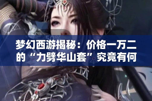 梦幻西游揭秘：价格一万二的“力劈华山套”究竟有何魅力让玩家争抢？