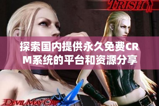 探索国内提供永久免费CRM系统的平台和资源分享