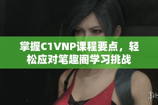 掌握C1VNP课程要点，轻松应对笔趣阁学习挑战