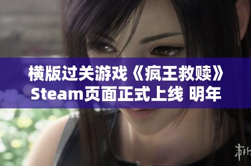 横版过关游戏《疯王救赎》Steam页面正式上线 明年精彩发售