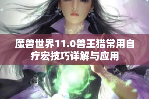 魔兽世界11.0兽王猎常用自疗宏技巧详解与应用