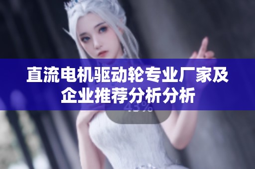 直流电机驱动轮专业厂家及企业推荐分析分析