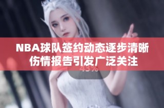 NBA球队签约动态逐步清晰 伤情报告引发广泛关注