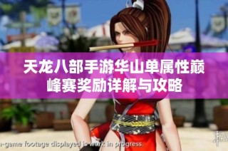 天龙八部手游华山单属性巅峰赛奖励详解与攻略