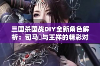 三国杀国战DIY全新角色解析：司马伷与王祥的精彩对决