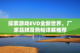 探索游戏EVD全新世界，厂家品牌及热帖详解推荐