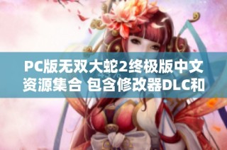 PC版无双大蛇2终极版中文资源集合 包含修改器DLC和全角色全武器
