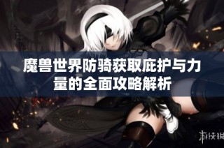 魔兽世界防骑获取庇护与力量的全面攻略解析