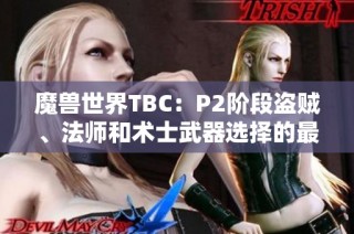 魔兽世界TBC：P2阶段盗贼、法师和术士武器选择的最佳策略解析