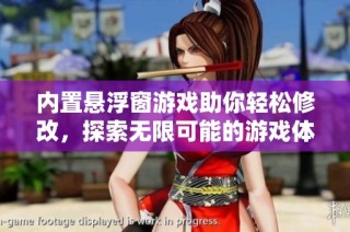 内置悬浮窗游戏助你轻松修改，探索无限可能的游戏体验