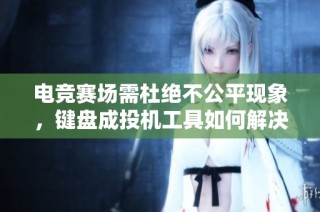 电竞赛场需杜绝不公平现象，键盘成投机工具如何解决