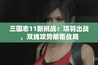 三国志11新挑战：项羽出战，双线攻势颠覆战局