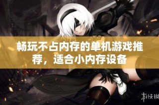 畅玩不占内存的单机游戏推荐，适合小内存设备