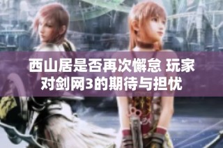 西山居是否再次懈怠 玩家对剑网3的期待与担忧