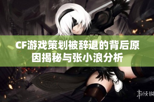CF游戏策划被辞退的背后原因揭秘与张小浪分析